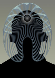 Grafisk illustrasjon av et profilbilde